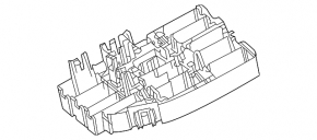 Tablou de siguranțe baterie Mercedes X247 GLB 20-26