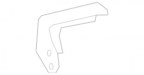 Suport toba fata Mercedes C-class W205 300/350e/350h 15-18 pe caroserie