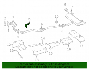 Suport toba fata Mercedes C-class W205 300/350e/350h 15-18 pe caroserie