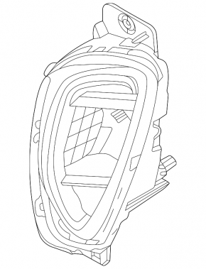 Противотуманная фара птф левая Ford Escape MK4 20-22 LED