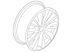 Диск колесный R19 x 7,5J Lincoln Corsair 20-22 тип 1