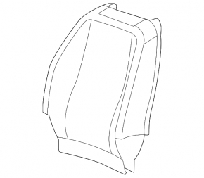 Водительское сидение Chevrolet Equinox 10-12 без airbag