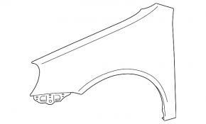 Крыло переднее левое VW Golf 10-14 SW