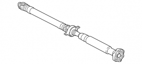 Arbore cardanic spate BMW X3 F25 11-17 3.0