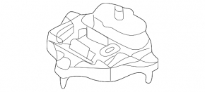 Подушка КПП Audi A6 19-25 3.0