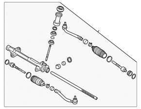Рейка рулевая Hyundai Elantra UD 11-16