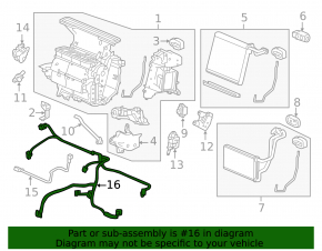 Проводка печки Honda Accord 13-17