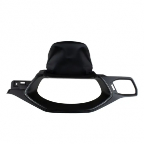 Ornamente bord negru pentru Ford Escape MK4 23-26 cu bandă gri, fără partea inferioară