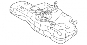Топливный бак Hyundai Elantra UD 11-16