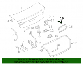 Cameră video spate Audi A3 22-22
