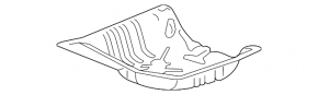 Корыто багажника Honda Civic X FC 16-21 4d