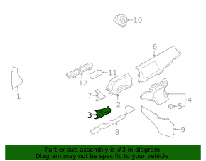 Buton de control al iluminării instrumentelor pentru Nissan Kicks 21-24 S, SR
