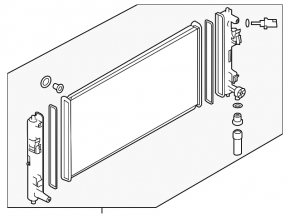 Radiator racire cu apa Nissan Leaf 11-12 KOYORAD Japonia