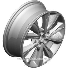 Диск колесный R17 x 7J Chevrolet Bolt EUV 22-23 с черными накладками