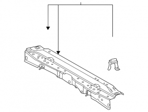 Bara spate Toyota Land Cruiser 24-26 TV