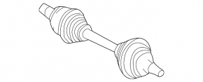 Arbore de transmisie față dreapta Mercedes W212 10-16