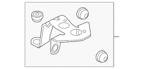 Кронштейн ABS Ford C-max MK2 13-18