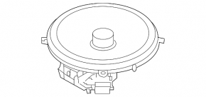 Cабвуфер Infiniti G25 G35 G37 4d 06-15 BOSE