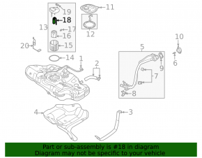Топливный насос бензонасос Hyundai Elantra 21-26
