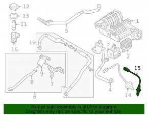 Лямбда-зонд второй Kia Niro 23-26 HEV, PHEV