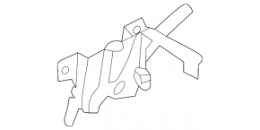 Замок капота Subaru Forester 14-18 SJ