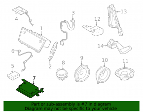 Harman Kardon Sound Verstдrker Amp Subaru Forester 14-18 SJ
