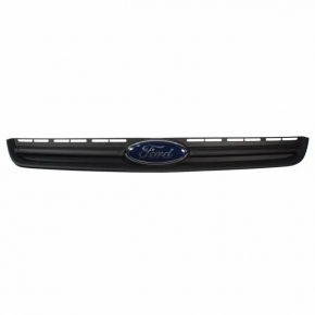 Решетка радиатора grill Ford Escape MK3 13-15 дорест без эмблемы мат Без хрома