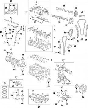 Bielă Honda Accord 16-17 rest hibrid 2.0