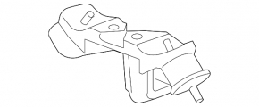 Подушка кпп задняя Cadillac CTS 14-19 3.6T RWD
