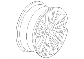 Диск колесный R19 332 стиль BMW 5 F10 11-16 9x19
