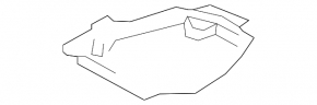 Защита бензобака правая Subaru Impreza WRX GH 08-14