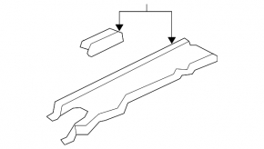 Capac motor dreapta Lexus ES350 07-12
