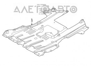 Защита двигателя Nissan Sentra 20-23