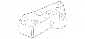 Кронштейн кпп VW Jetta 11-18 USA 2.0 1.8T 1.4T