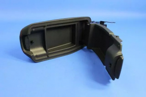Подлокотник Jeep Cherokee KL 14-23 черный кожа, красная строчка, Trailhawk, царапины