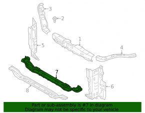 Ansamblu panou radiator TV Subaru Forester 25-26