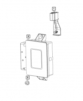 Module-parking brake Jeep Cherokee KL 14-23