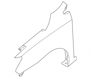 Aripa dreapta fata pentru Nissan Sentra 13-15, noua, aftermarket