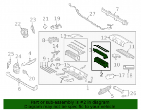Модуль аккумуляторной батареи ВВБ Toyota Camry v70 18-24 lithium-ion