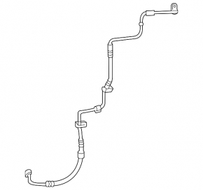 Трубка кондиционера печка-конденсер Mercedes W167 GLE 350 450 20-26