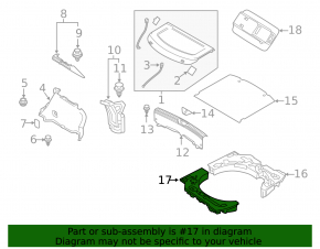 Пенопласт под инструмент левый Mazda 3 19-26 5d