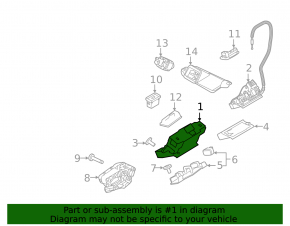 Замок двери багажника Land Rover Range Rover Evoque 12-18