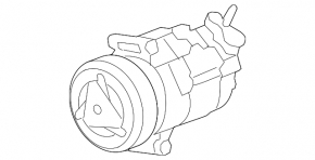 Компрессор кондиционера GMC Terrain 10-15 2.4 447260-4850
