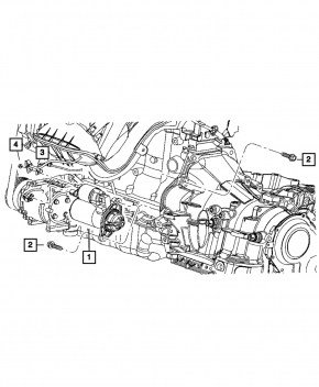 Стартер Jeep Compass 11-16 2.0 2.4 ржавый