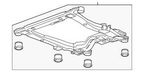 Подрамник передний Chevrolet Cruze 11-16