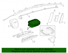 Подушка безопасности airbag пассажирская в торпеде Chevrolet Cruze 11-15
