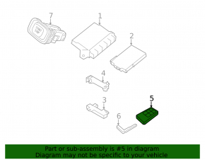 Ключ smart Volvo S60 11-18 6 кнопок