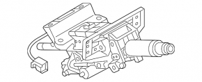 Рулевая колонка Audi A6 C7 12-18