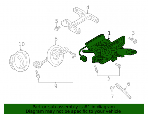 Рулевая колонка Audi A6 C7 12-18