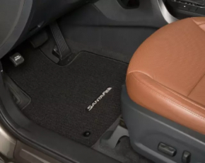 Комплект ковриков салона ткань Hyundai Santa FE Sport 13-18 черные